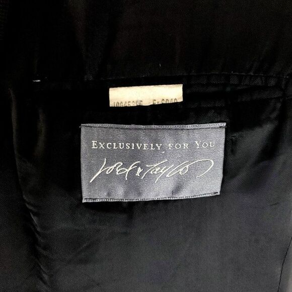 Lord & Taylor Wool Double Breasted Peak Lapel Blazer 40R Green Star Check - Picture 7 of 11